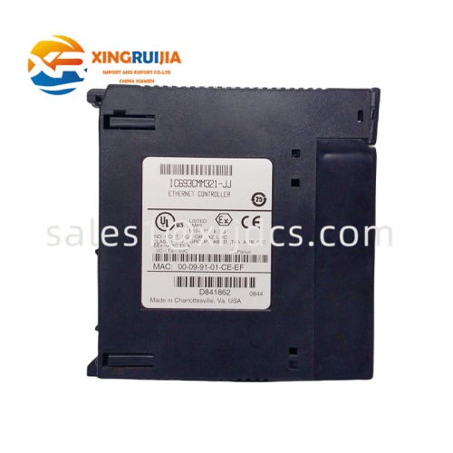 GE IC693CMM321-JJ Ethernet Interface Module for Series 90-30 PLC Connectivity